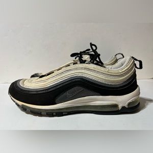 Nike Air Max 97 Size 10.5 Black Cool Grey White 312641-005 Most Wanted Classic